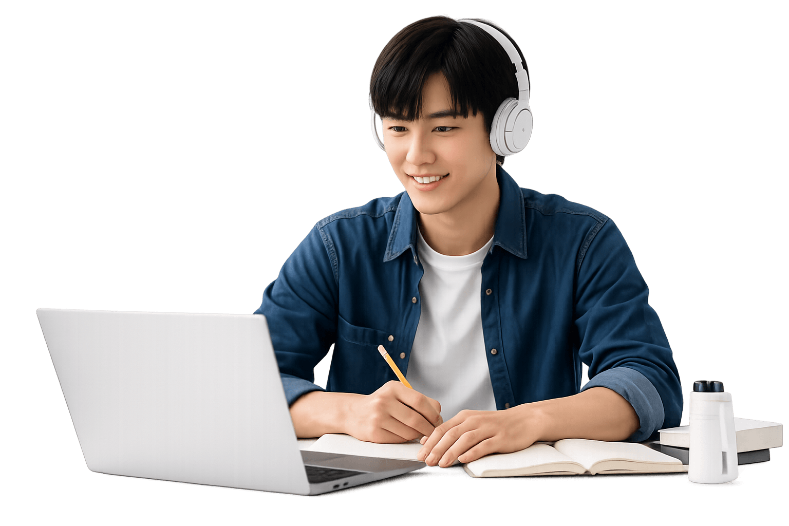 Student learning online