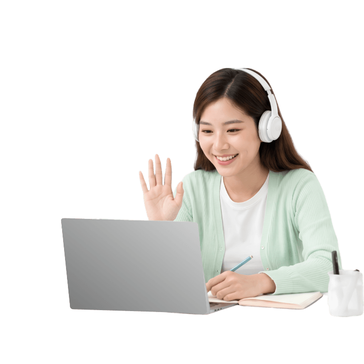 Student in a live 1-on-1 session with a MAXZENE tutor